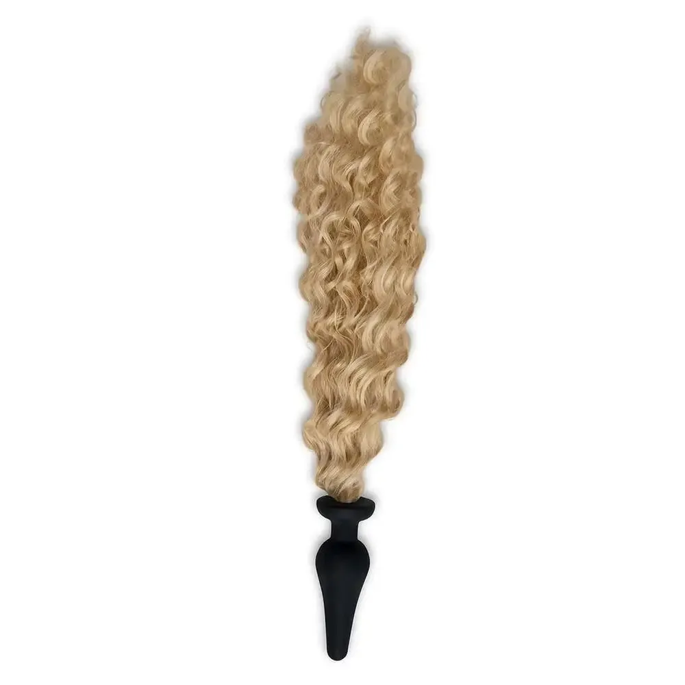 4.5 Inches Furry Tales Silicone Pony Tail Butt Plug