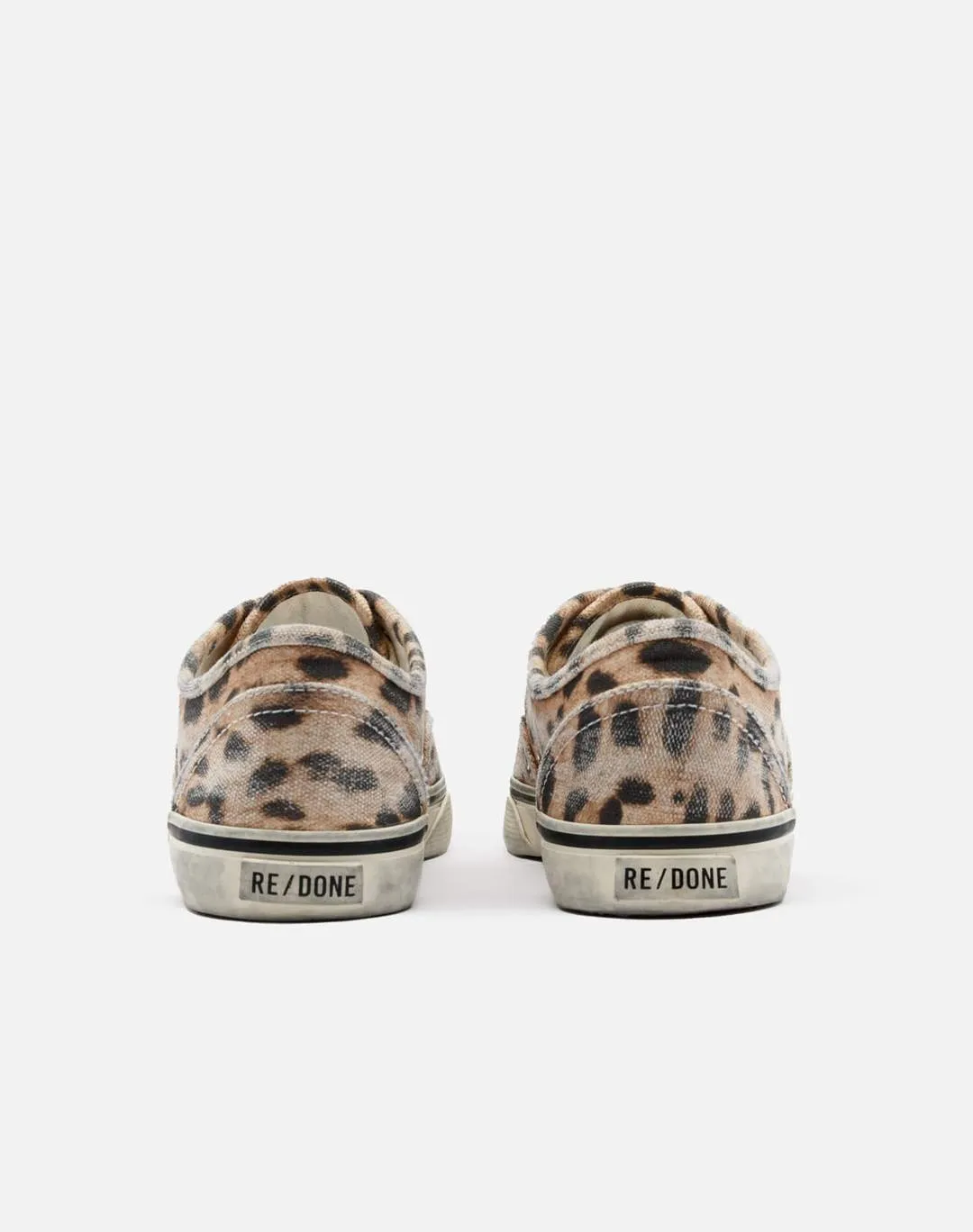 70s Low Top Skate Sneaker Faded Leopard