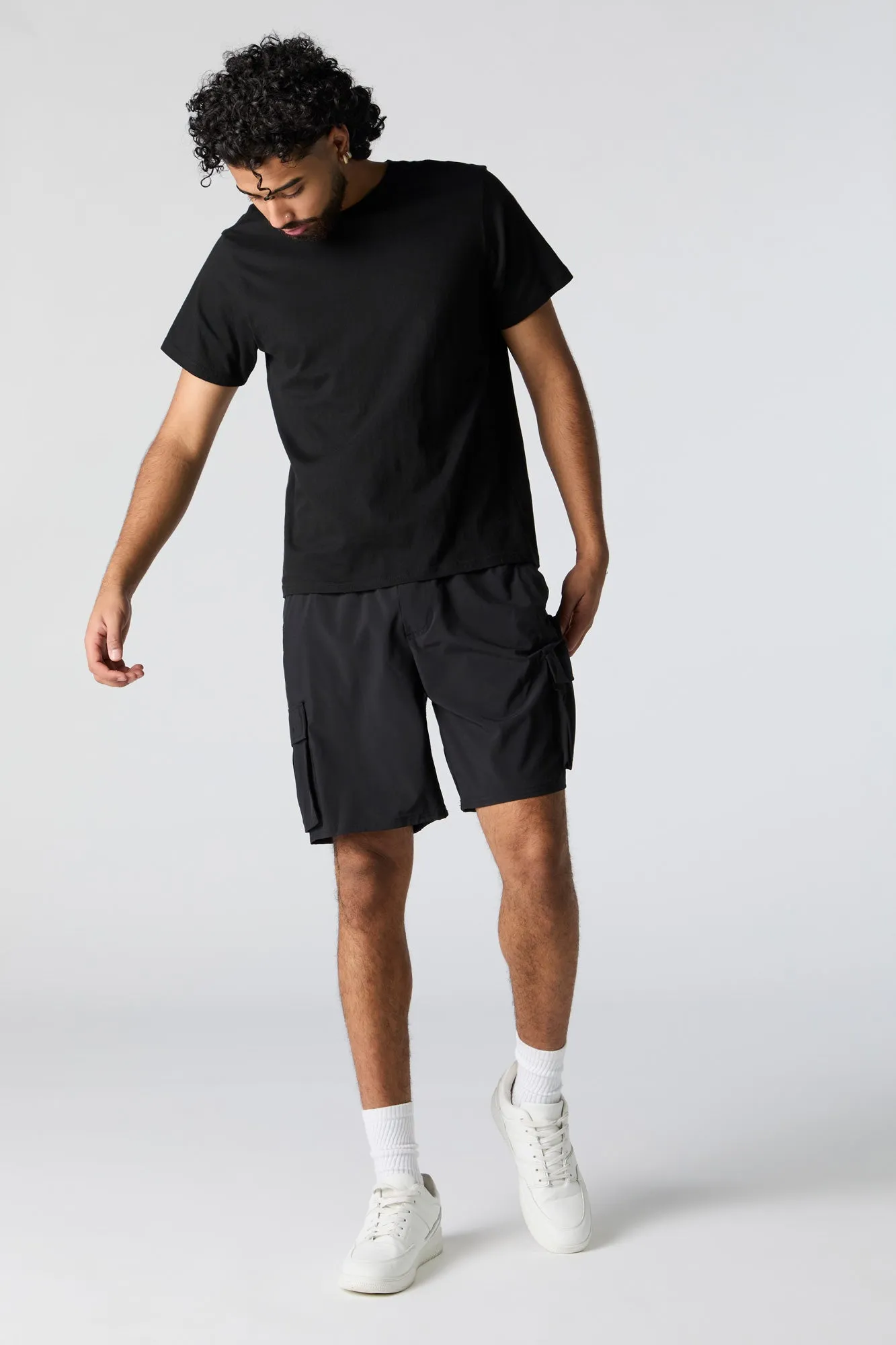 Active 4-Way-Stretch Cargo Short