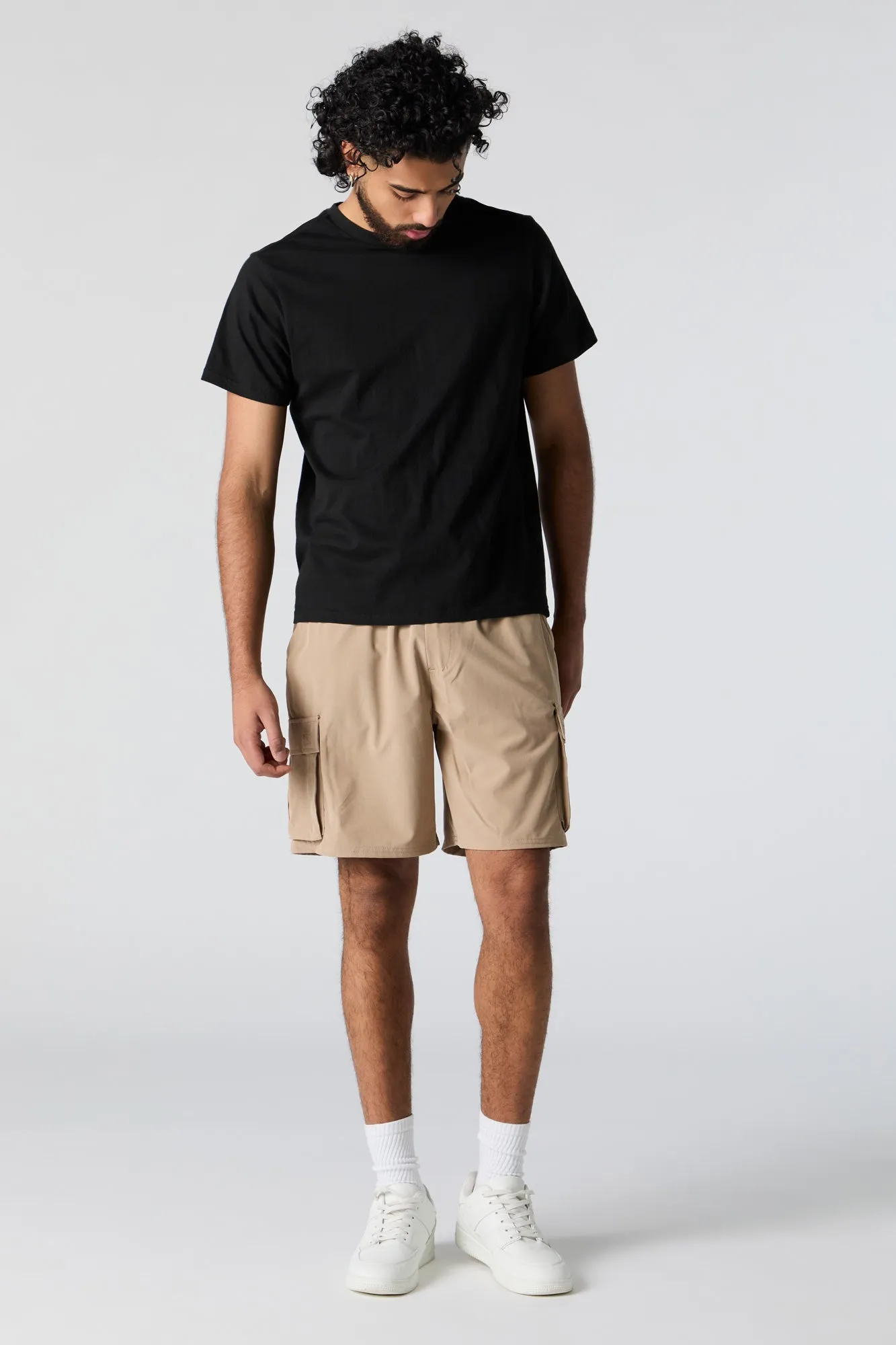 Active 4-Way-Stretch Cargo Short