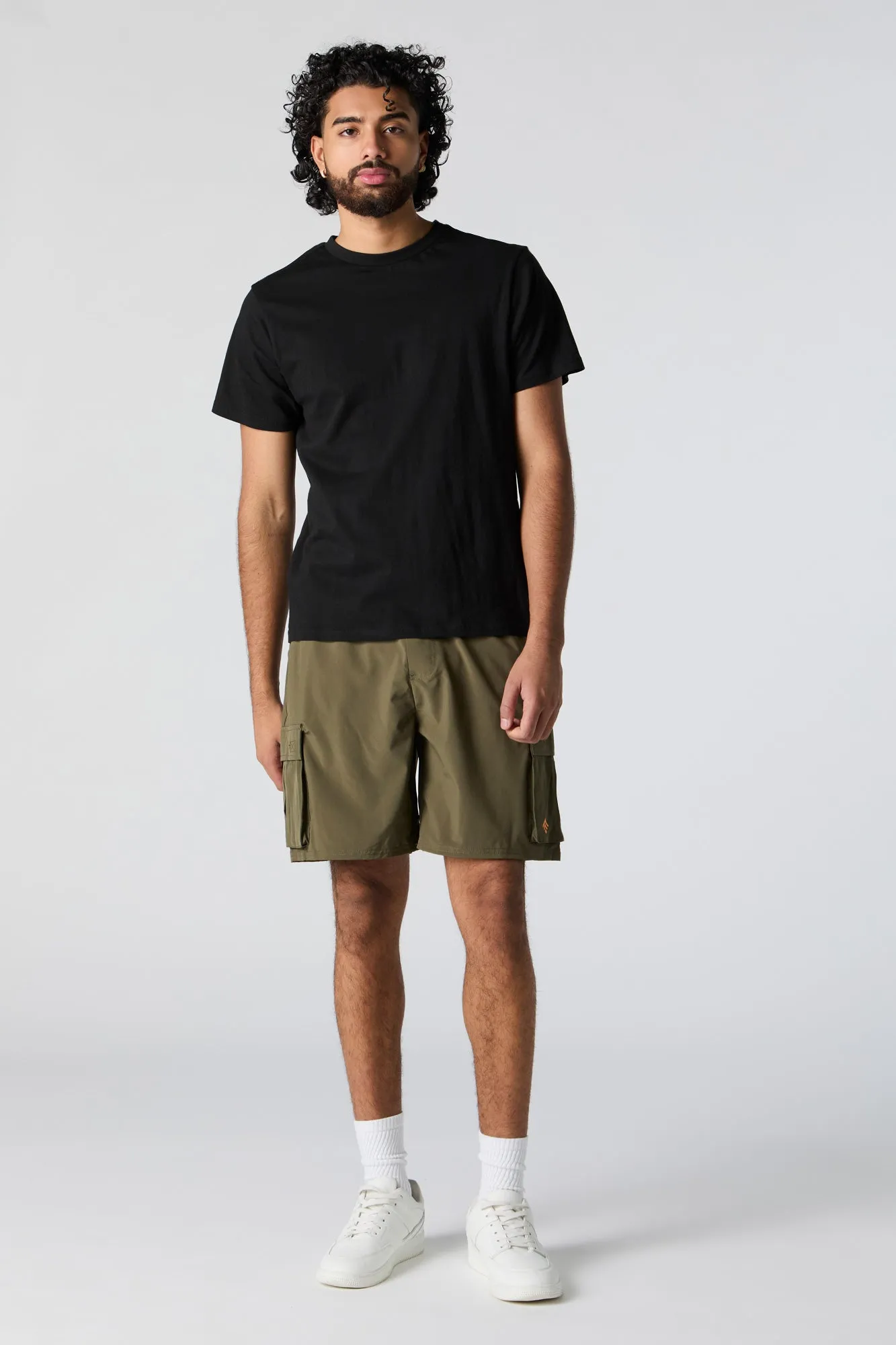 Active 4-Way-Stretch Cargo Short