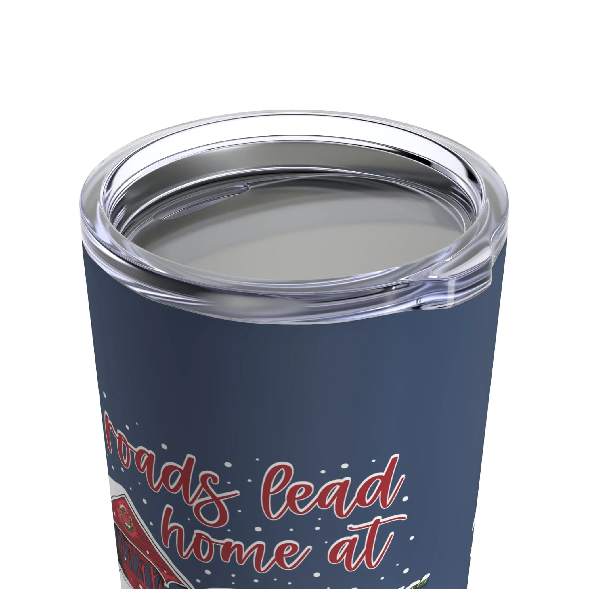 All Roads Christmas Bridge Tumbler 20oz