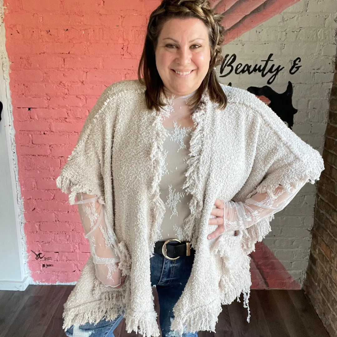 Angel Fringe Shawl