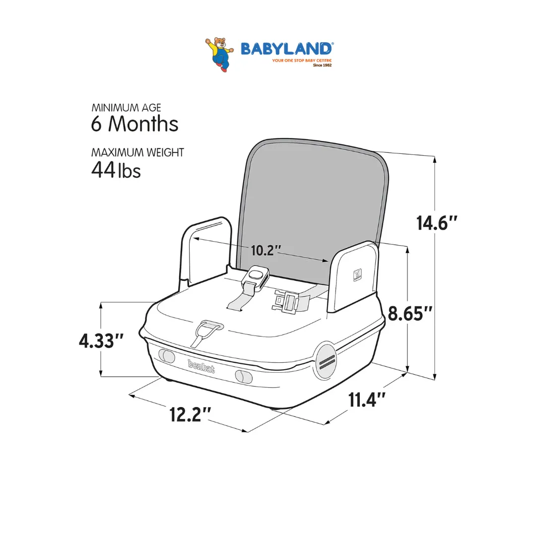 Benbat Yummigo Portable Booster Seat - Navy Stars (9-36m)