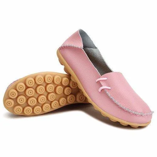 Big Size Pu Pure Color Soft Sole Breathable Casual Lace Up Flat Shoes For Women