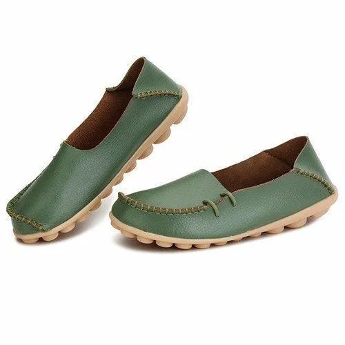 Big Size Pu Pure Color Soft Sole Breathable Casual Lace Up Flat Shoes For Women