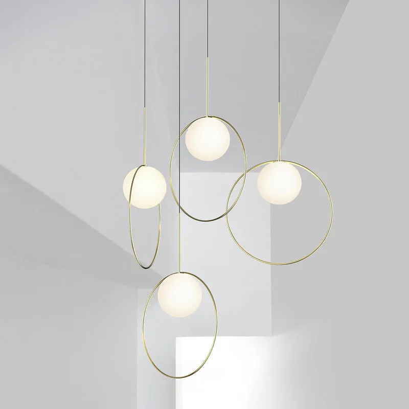 Bola Halo Pendant Light