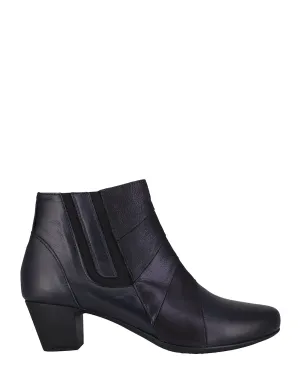 Cabello Eva Navy Ankle Boot