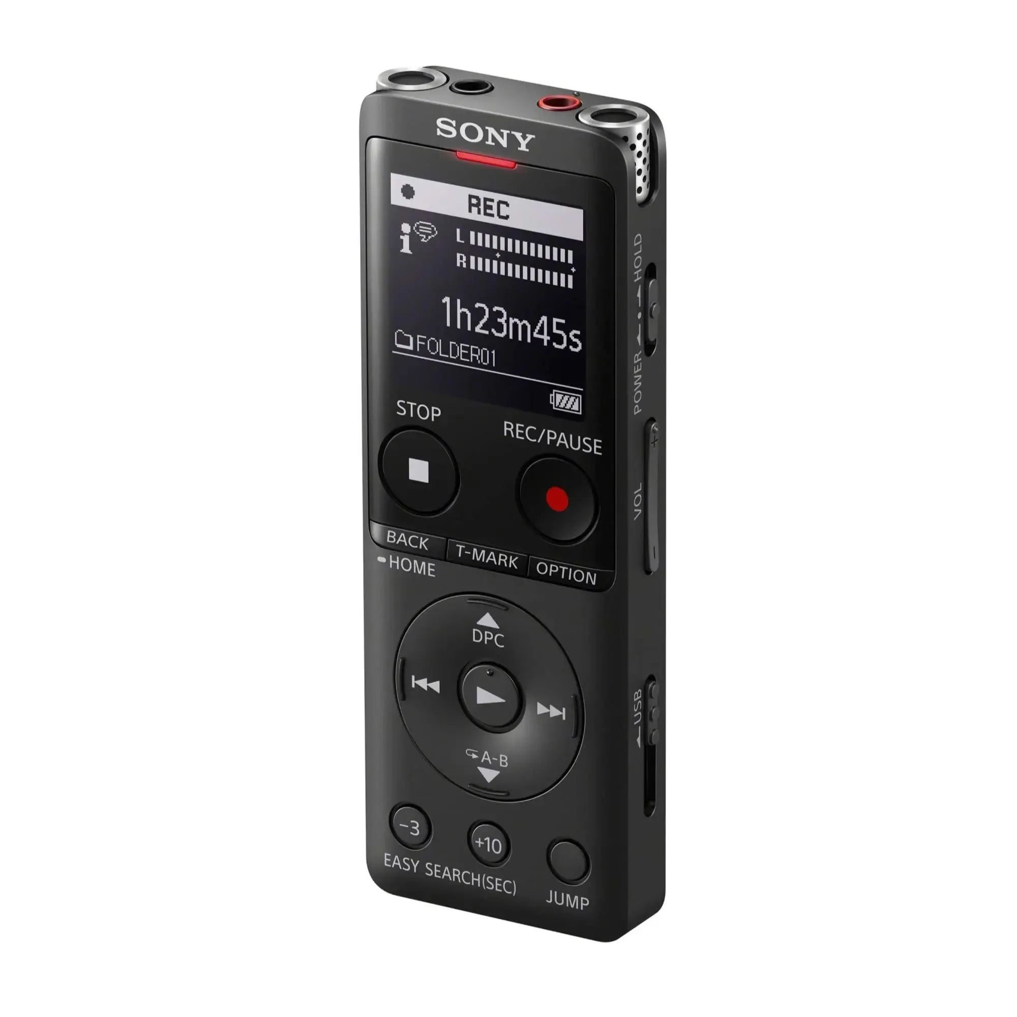 Certified Refurbished - Sony ICDUX570BLK UX570 Digital Voice Recorder