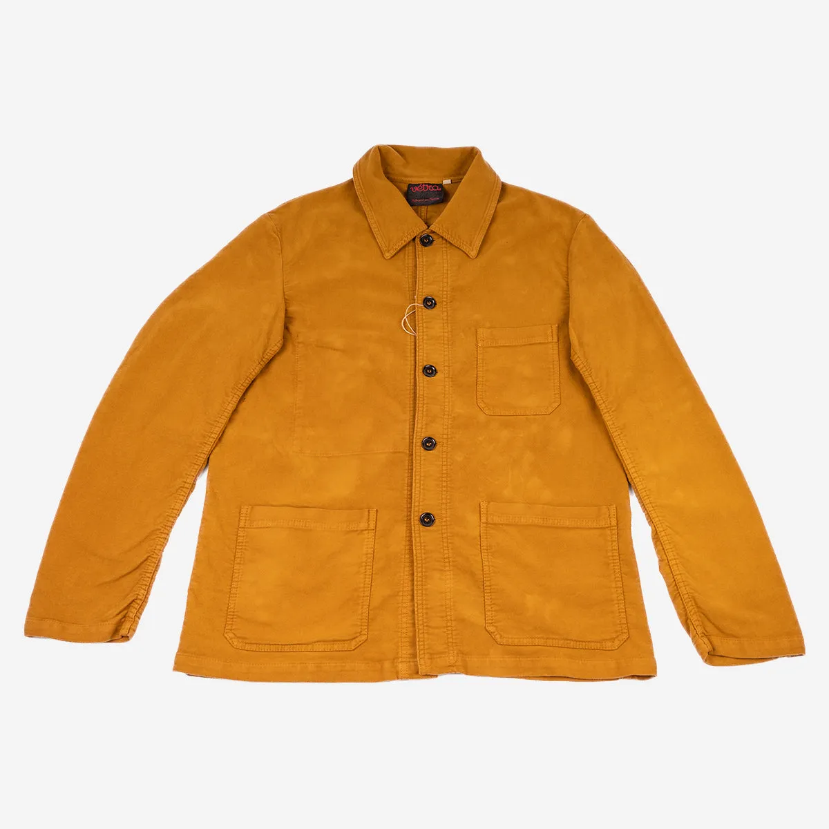 Chore Jacket - Suede OD - Genepi Amber