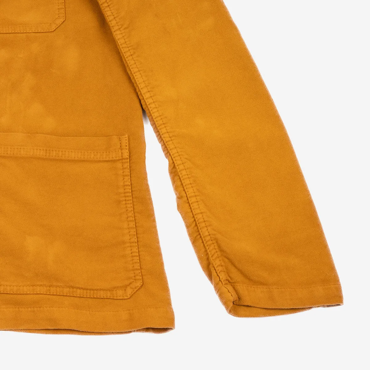 Chore Jacket - Suede OD - Genepi Amber