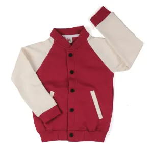 Coming Jacket For Boys - Maroon