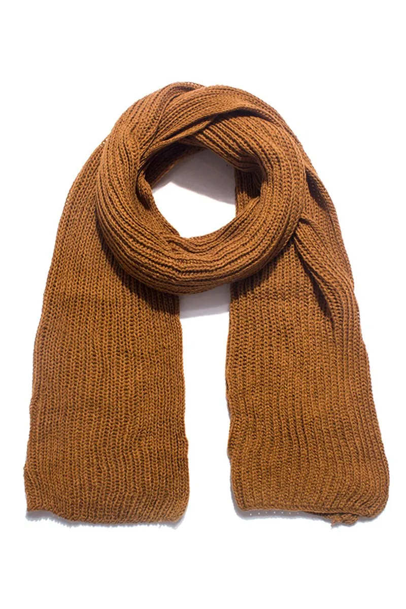 DAILY SOFT KNIT SCARF MUFFLER