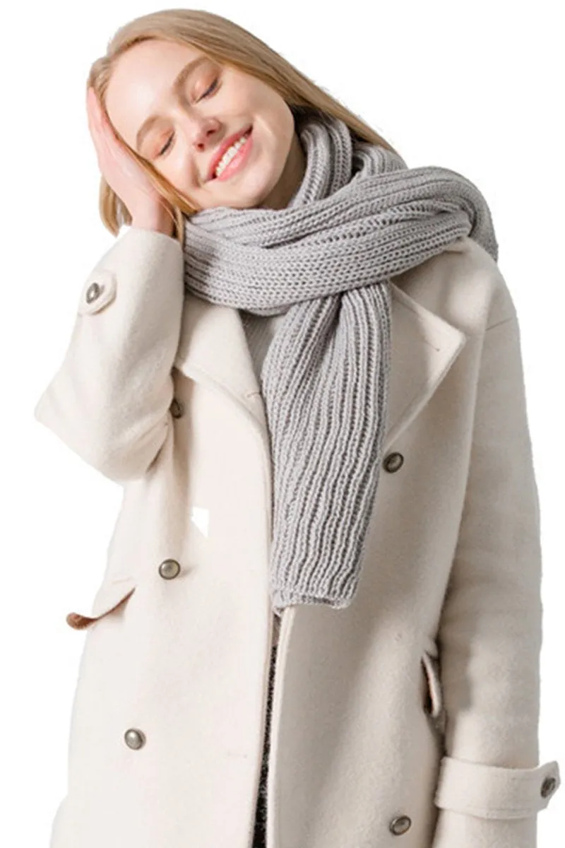 DAILY SOFT KNIT SCARF MUFFLER