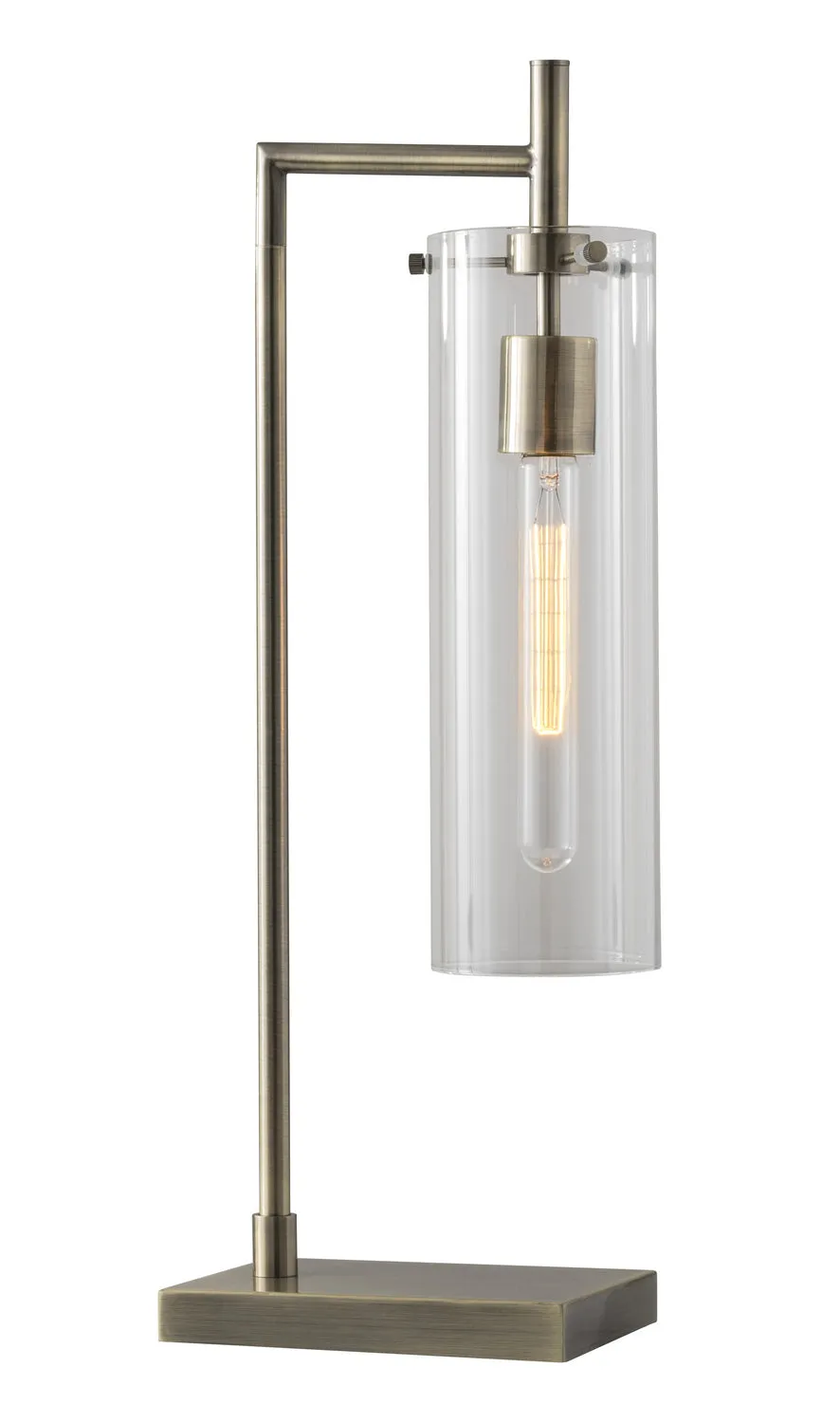 Dalton Table Lamp in Antique Brass