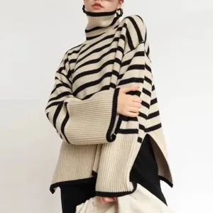 Fashionable Korean Style Short Knitted Sweater Top Casual Wear