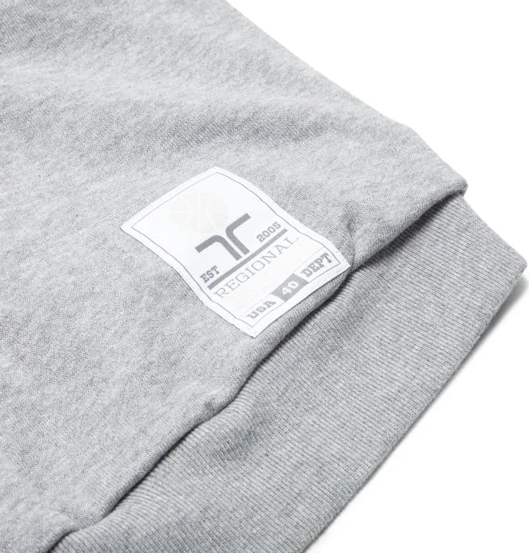 Flight Club Thermal Hoodie 'Grey', gray