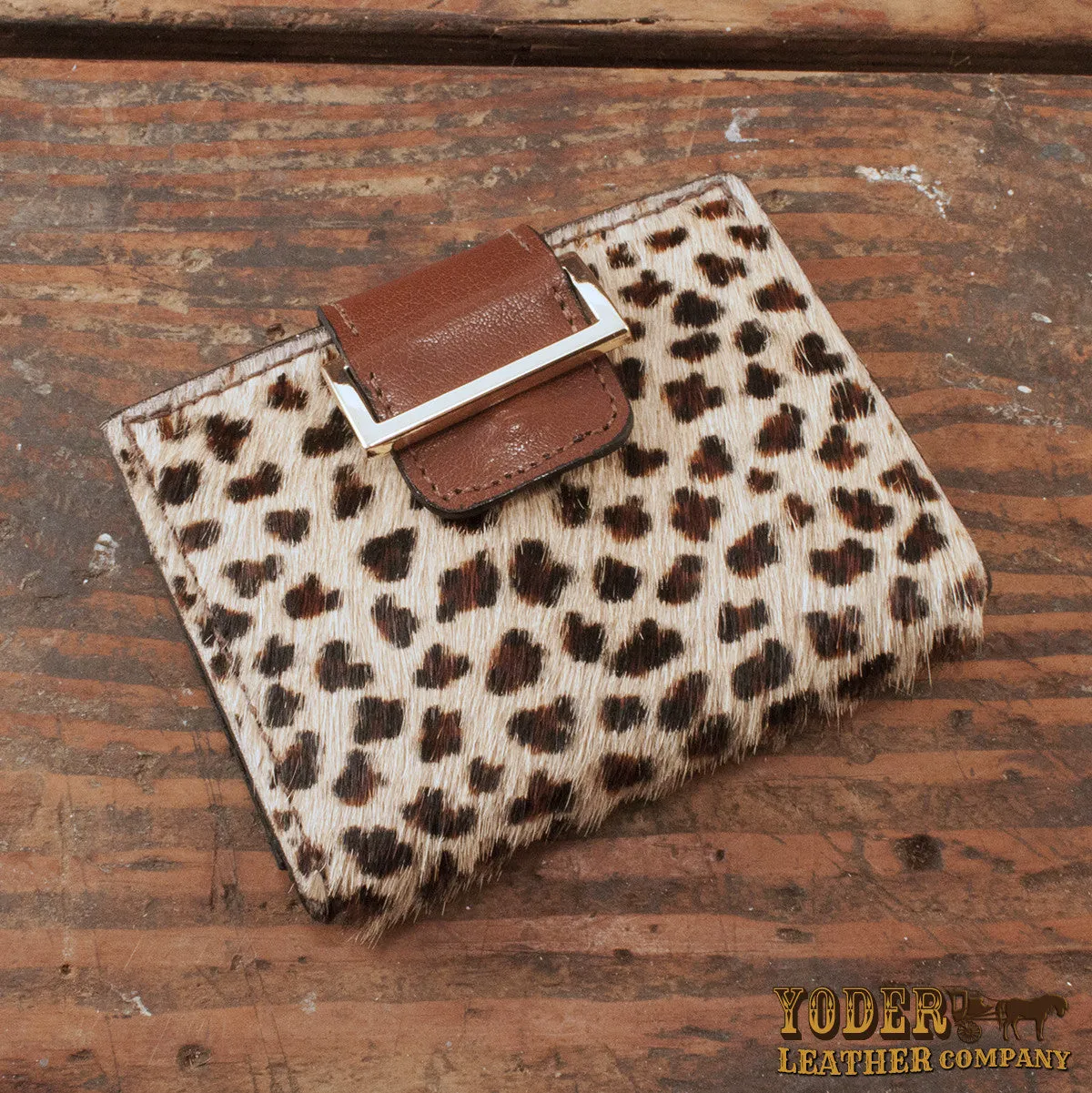 Furry Leopard Women's Wallet