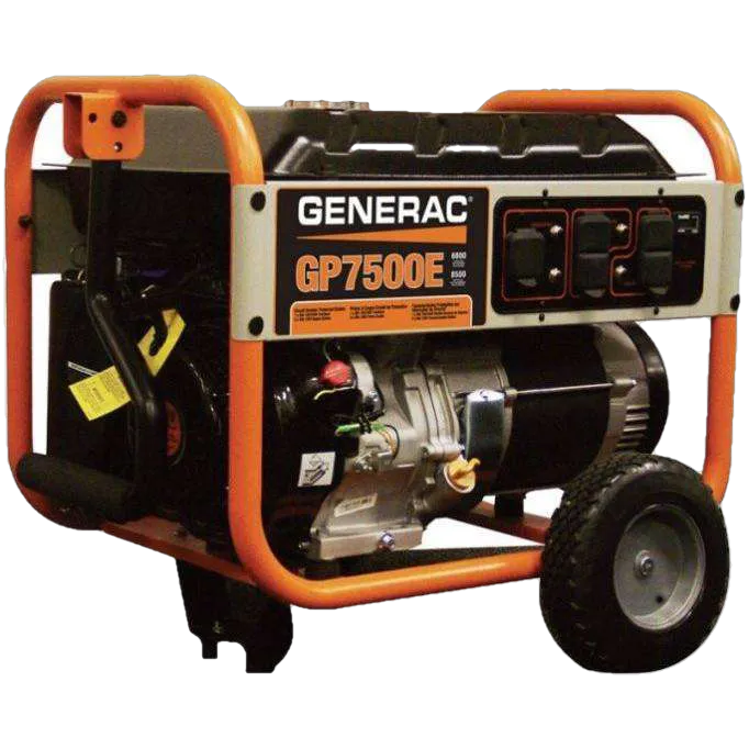 Generac GP7500E 7500W/9375W Gas Generator Electric Start New