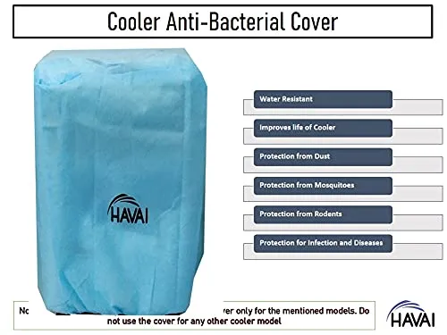 HAVAI Anti Bacterial Cover for Orient Actus Snowbreeze DX 52 Litre Desert Cooler Water Resistant.Cover Size(LXBXH) cm: 72 X 55 X 110