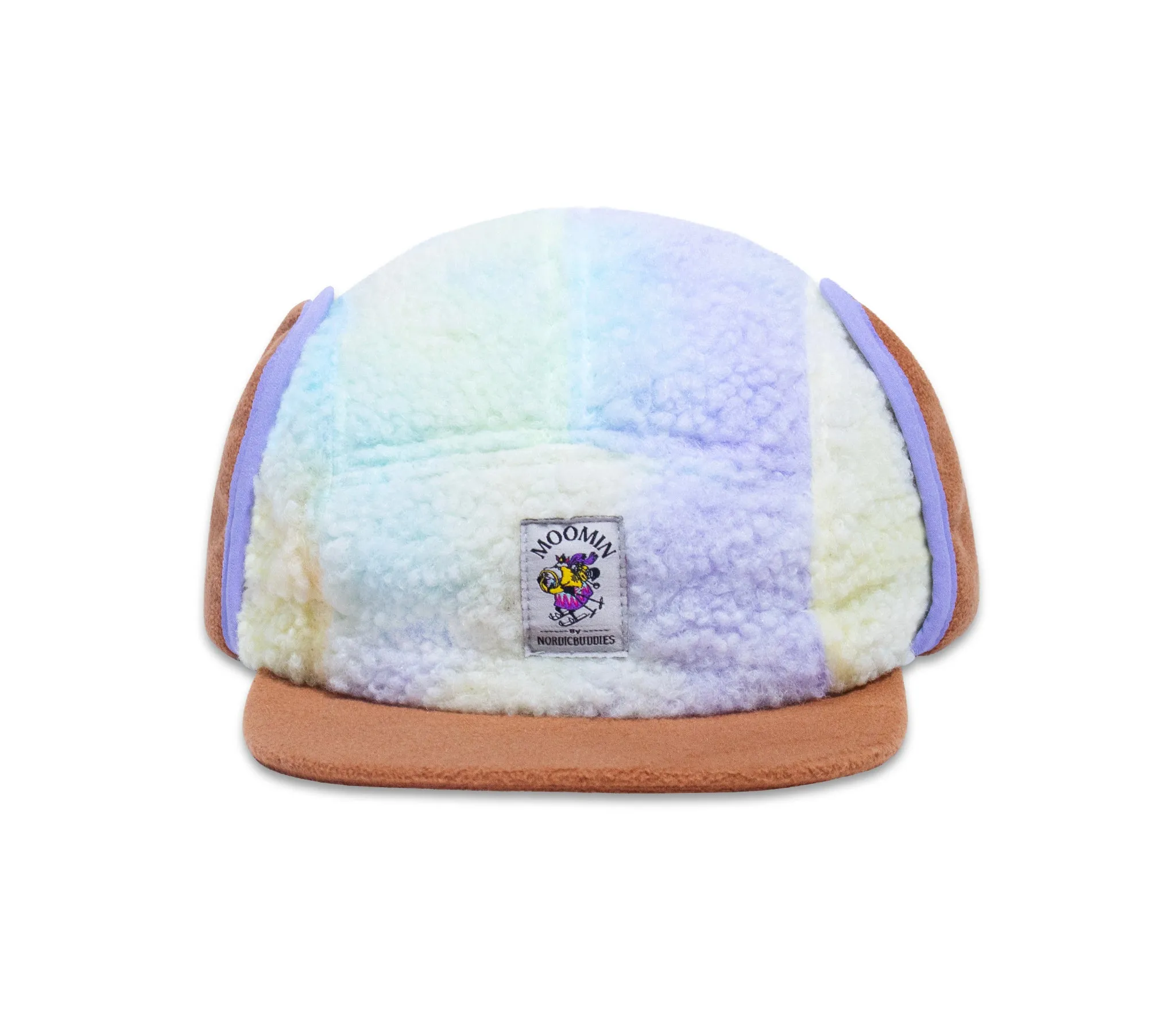 Hemulens Fleece Cap With Ear Warmer - Tiedye