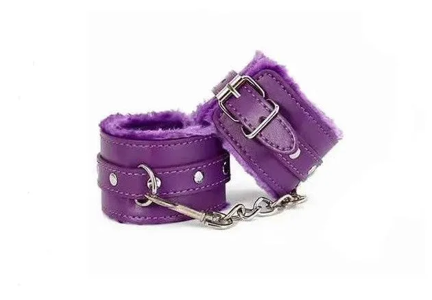 Kinky Wrist Restraints (Purple)