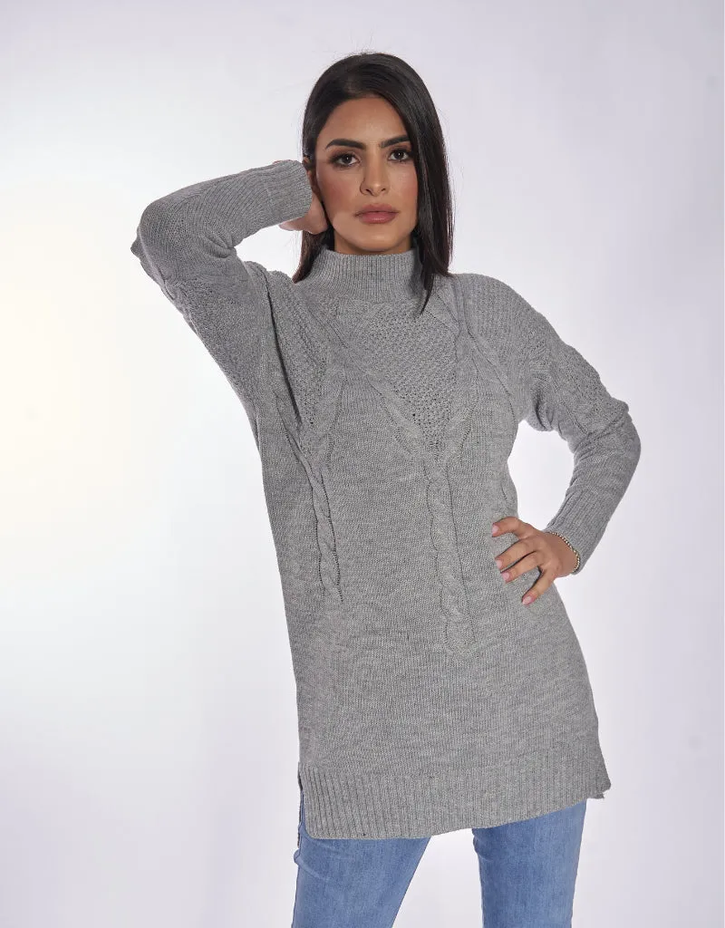 Knit Oversize Cable Jumper