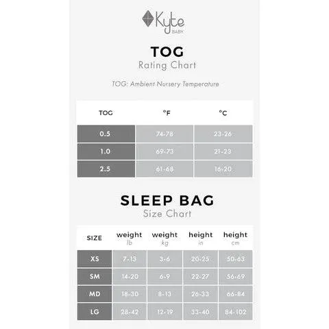 Kyte Baby - Sleep Sack - 1.0 TOG - Sage