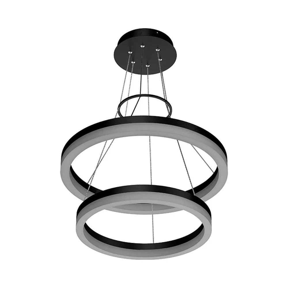 LED Pendant Light Fixture, Round, Dimmable, 3000K (Warm White) (P3192-64)