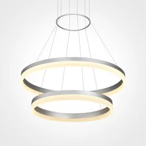 LED Pendant Light Fixture, Round, Dimmable, 3000K (Warm White) (P3192-64)