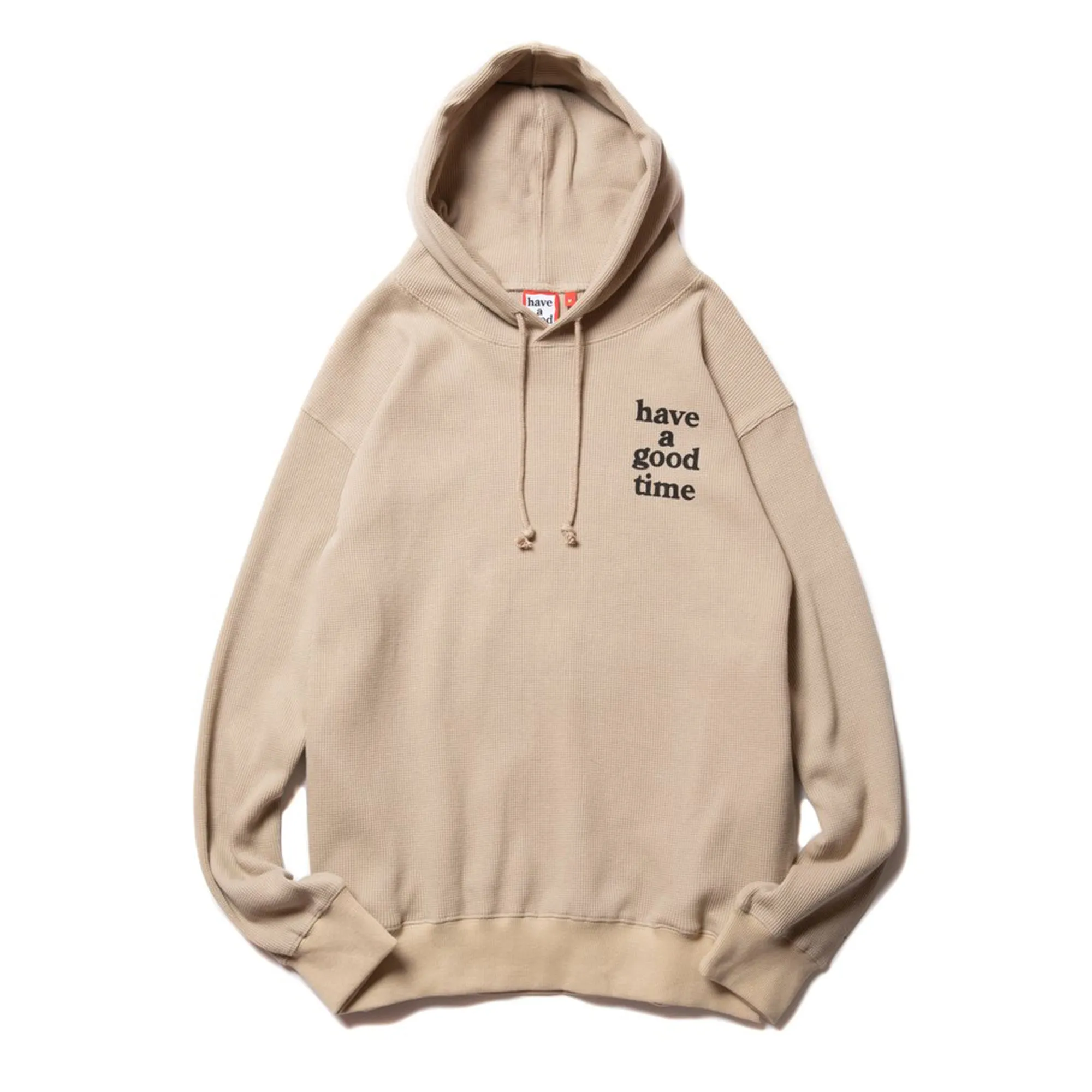 Logo Thermal Pullover Hoodie