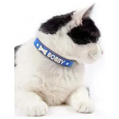 Luxury Rhinestone Pet Collar with Letter Charm