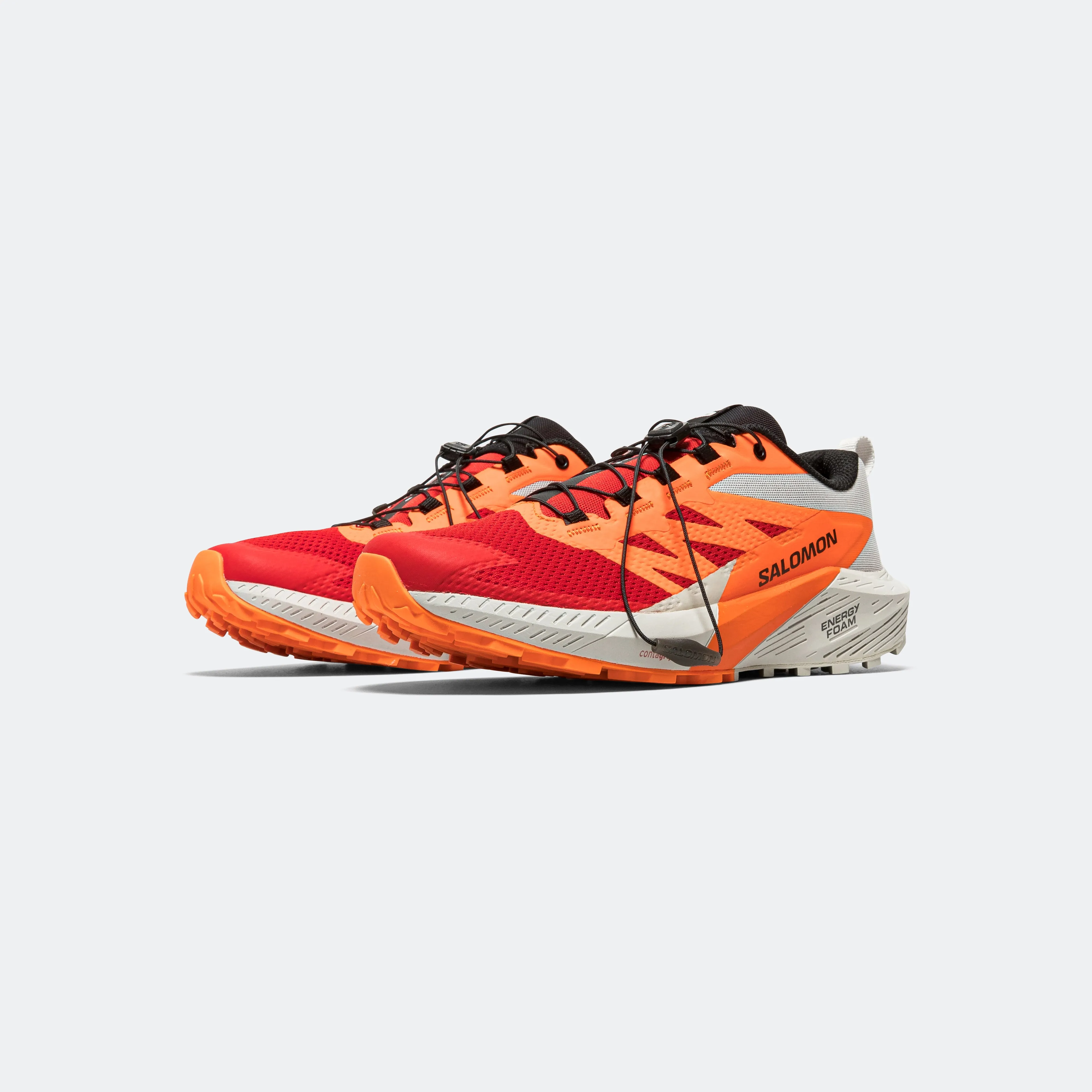 Men's Sense Ride 5 - Lunar Rock/Shocking Orange