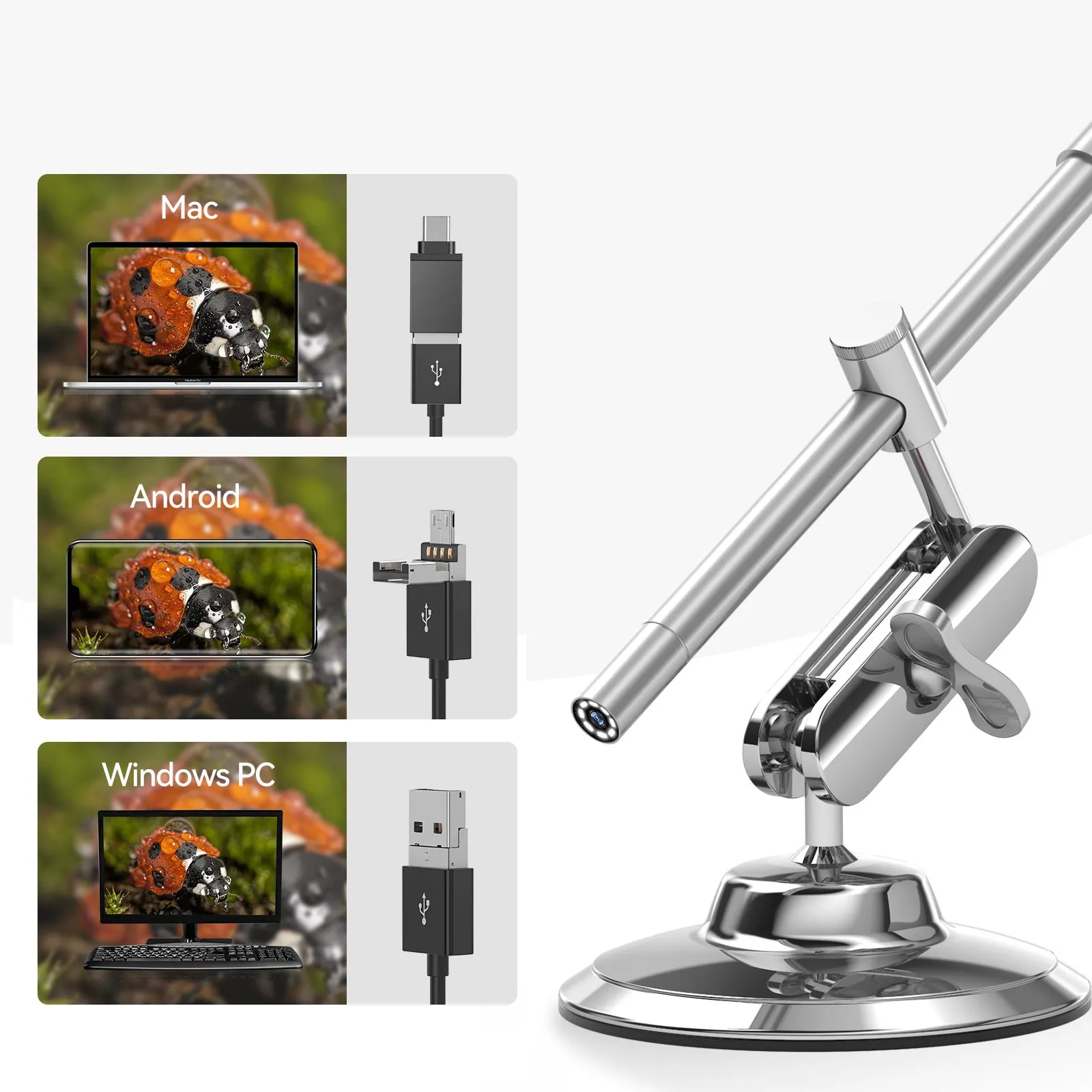 MS100 Portable USB Microscope