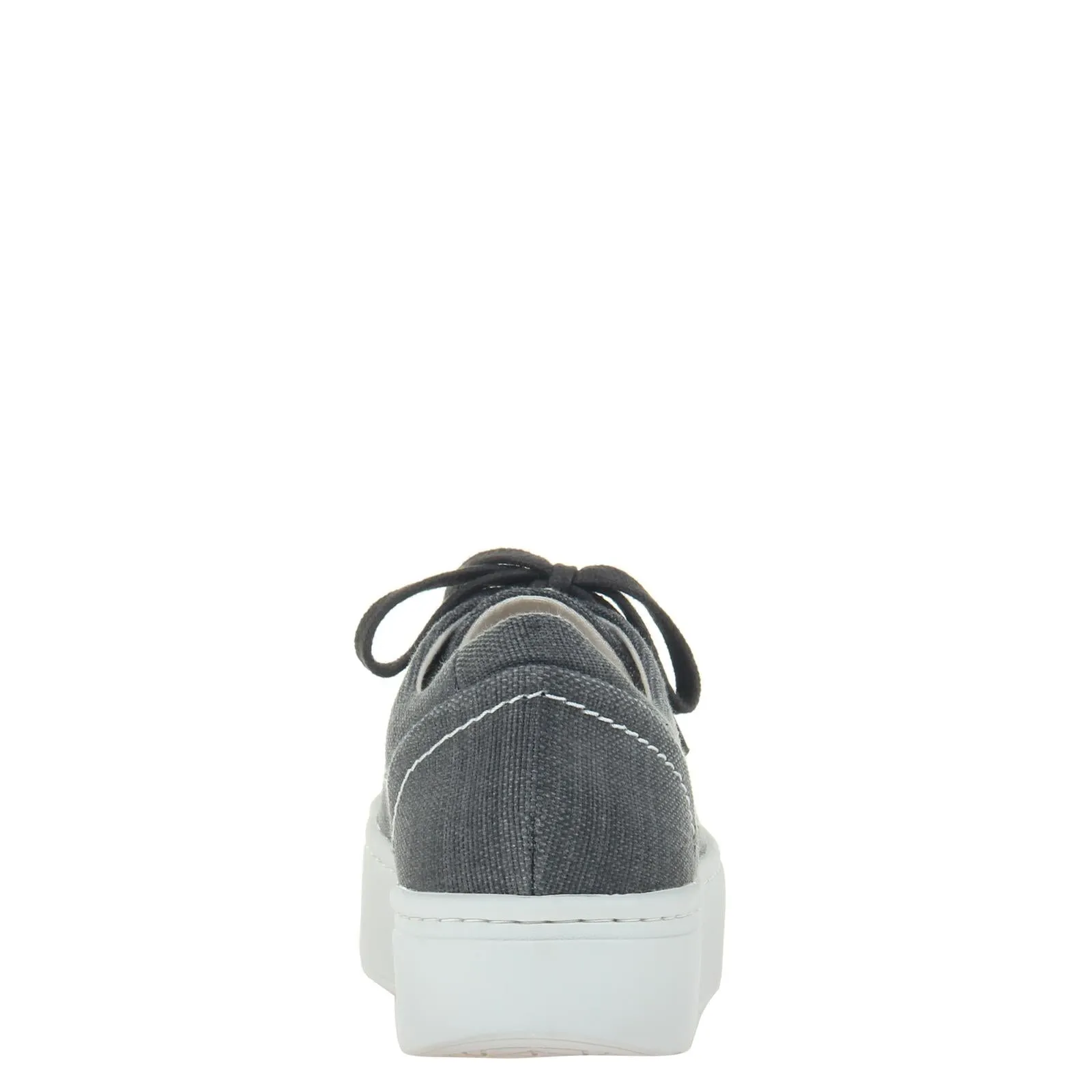 NAKED FEET - HELIO in CHARCOAL Platform Sneakers