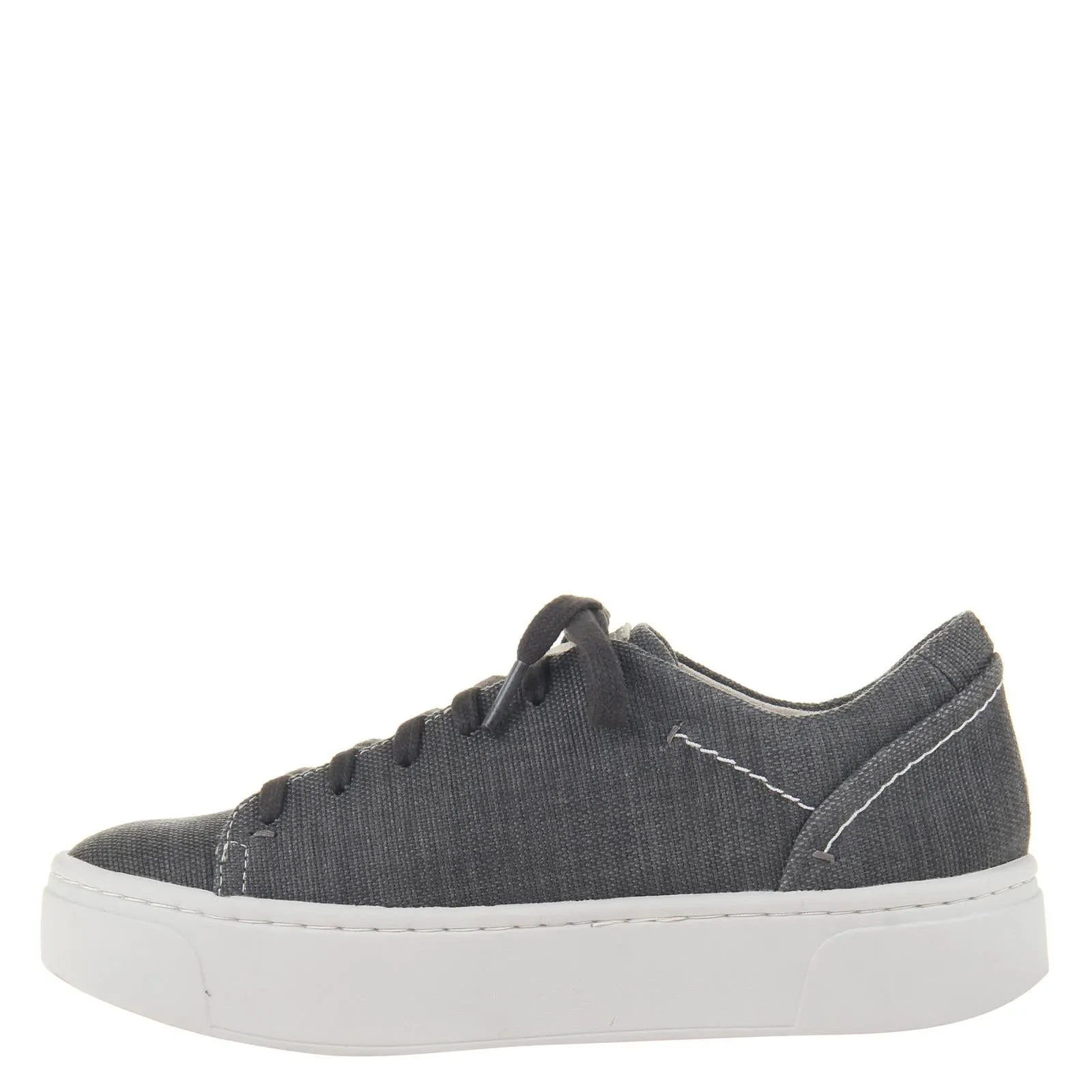 NAKED FEET - HELIO in CHARCOAL Platform Sneakers