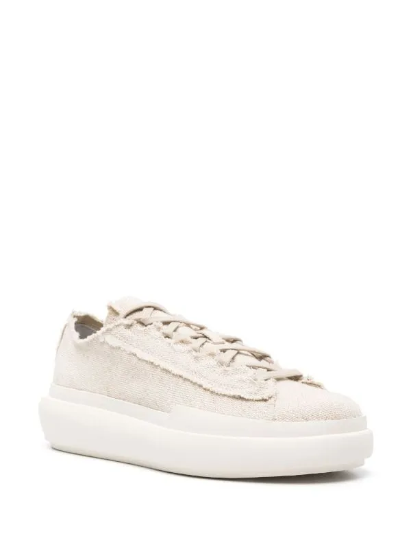 NIZZA FLATFORM CANVAS SNEAKERS