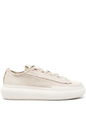 NIZZA FLATFORM CANVAS SNEAKERS