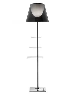 Outlet Bibliotheque Nationale floor light - Fume (Smoke)