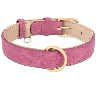 Pampered Pup Leather Collar