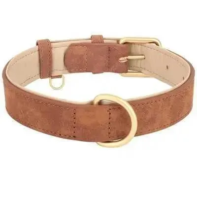 Pampered Pup Leather Collar