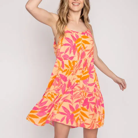 PJ Salvage Tropical Punch Dress