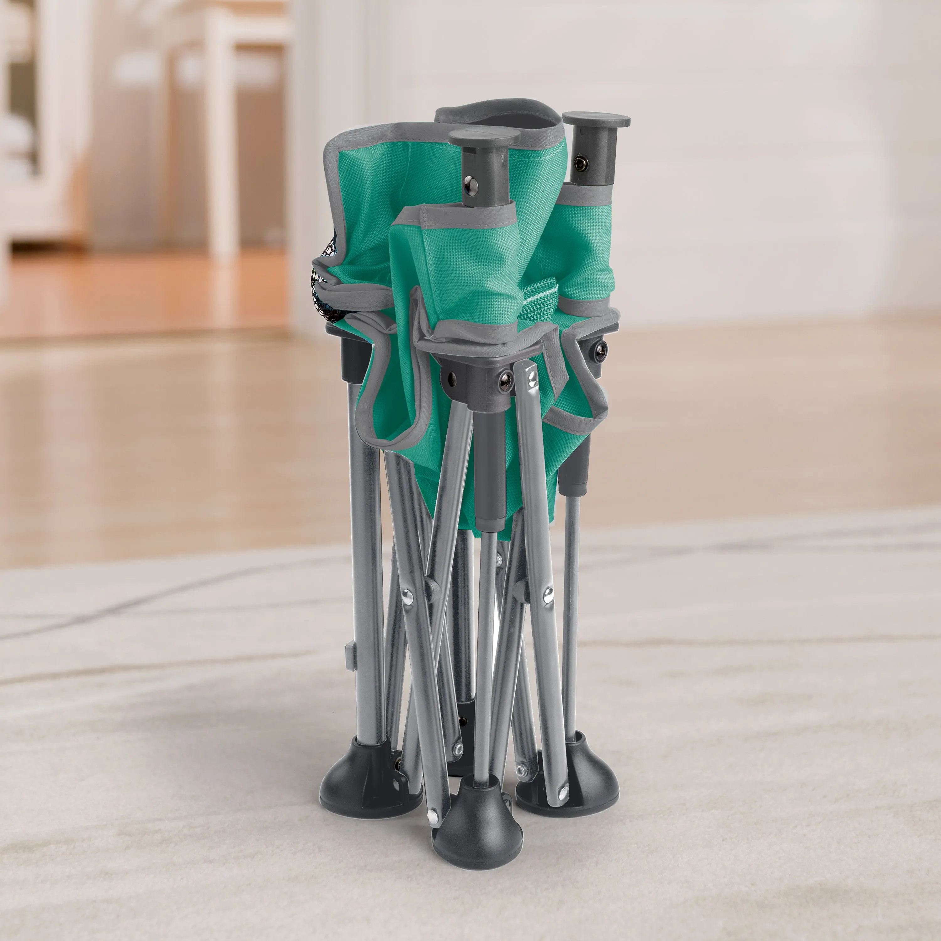 Pop 'N Sit Portable Booster (Teal & Grey)