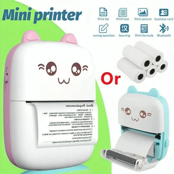 PORTABLE MINI PRINTER 3 PRINT ROLL