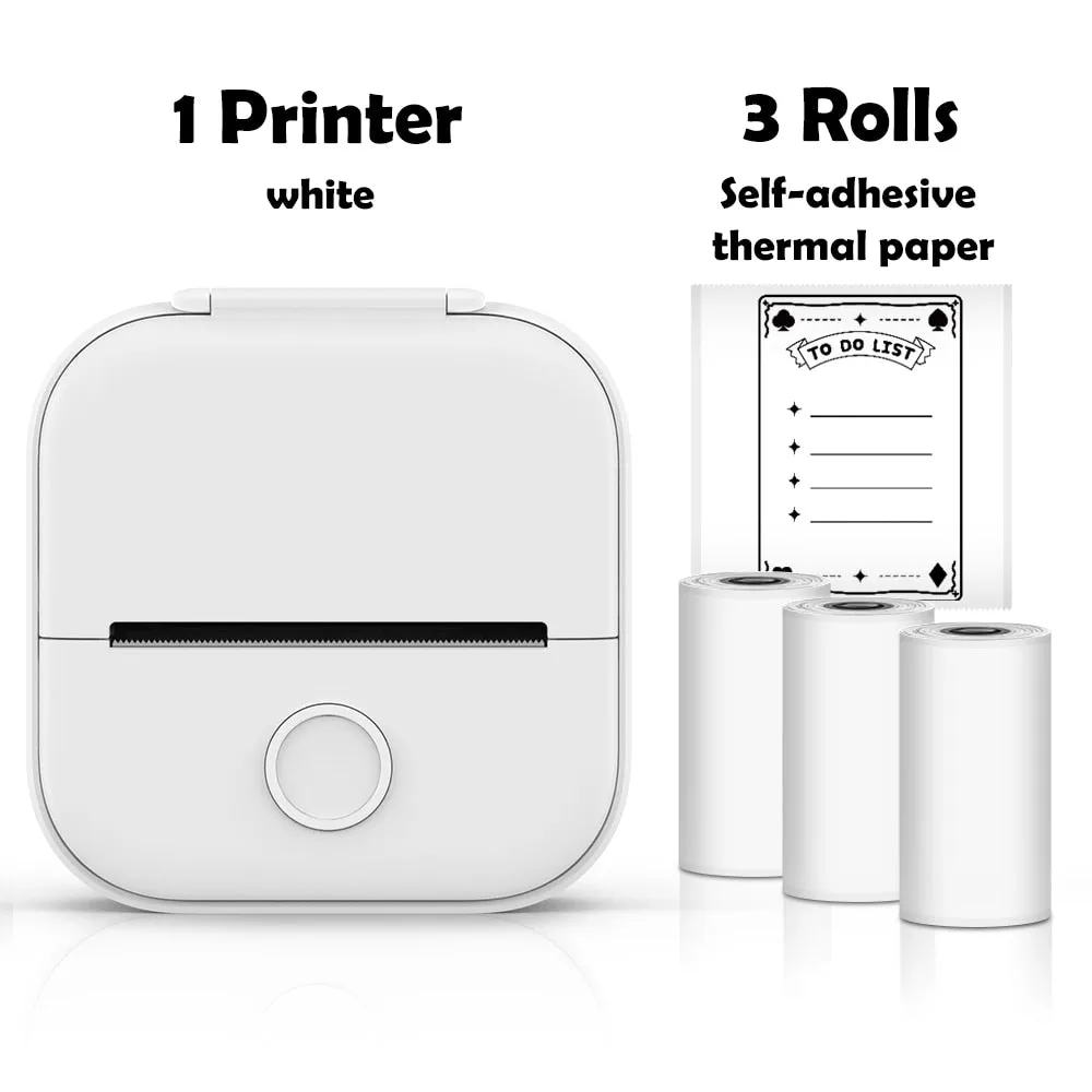 Portable Mobile Photo Printer, Mini Photo Printer - Android / I Phone Photo Printer