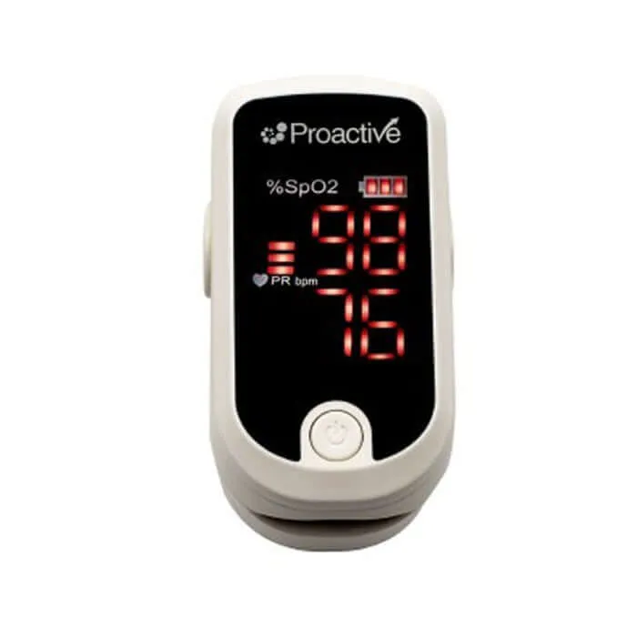 Proactive Medical Fingertip Pulse Oximeter  Products Battery Operated