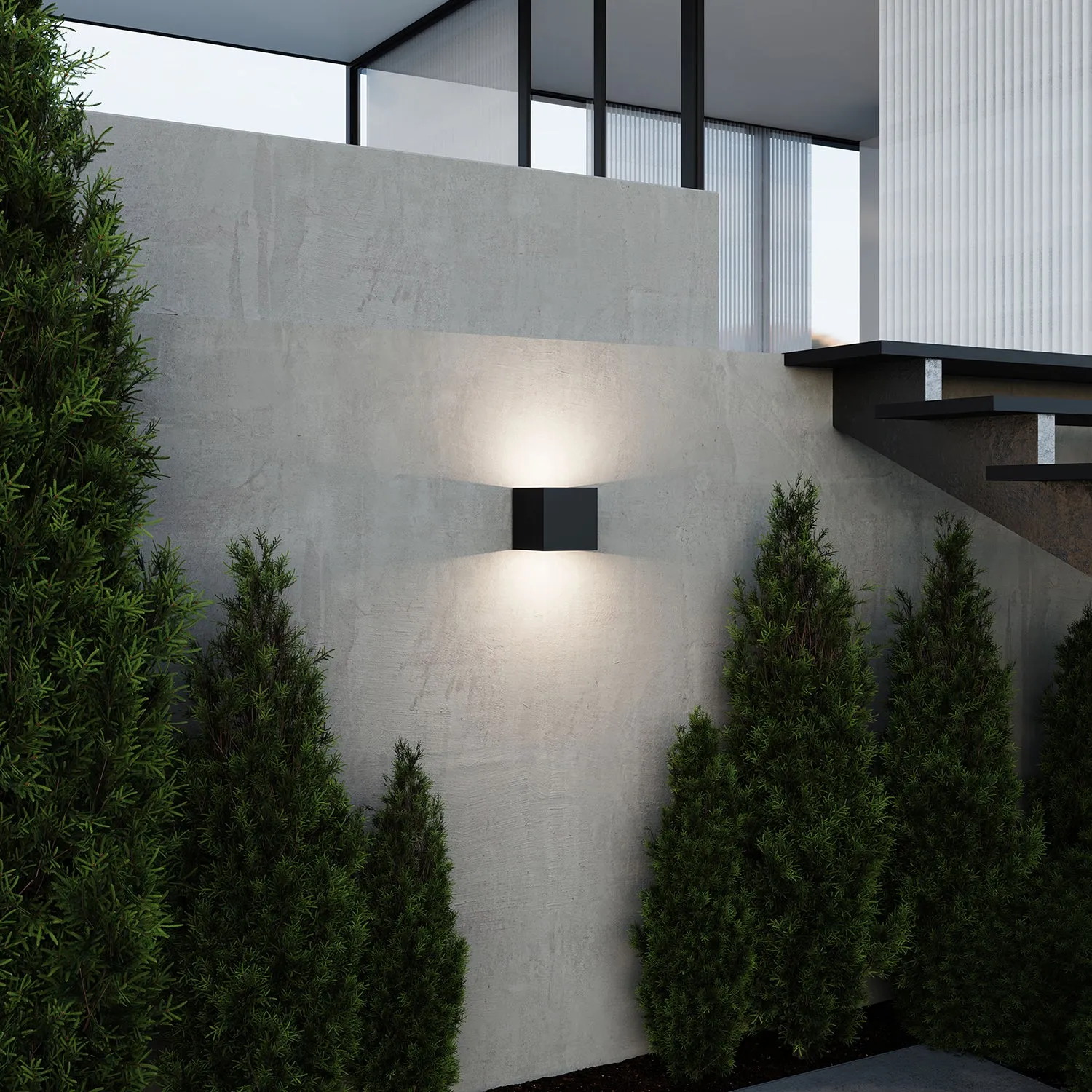 QB Outdoor LED Wall Sconce