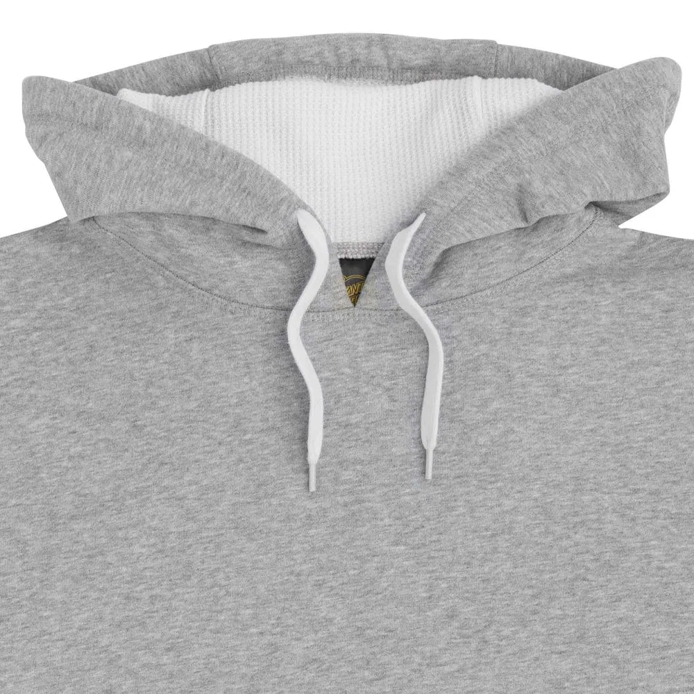 SANTA CRUZ Screaming 50 Mens Pullover Hoodie Sweatshirt - Heather Grey