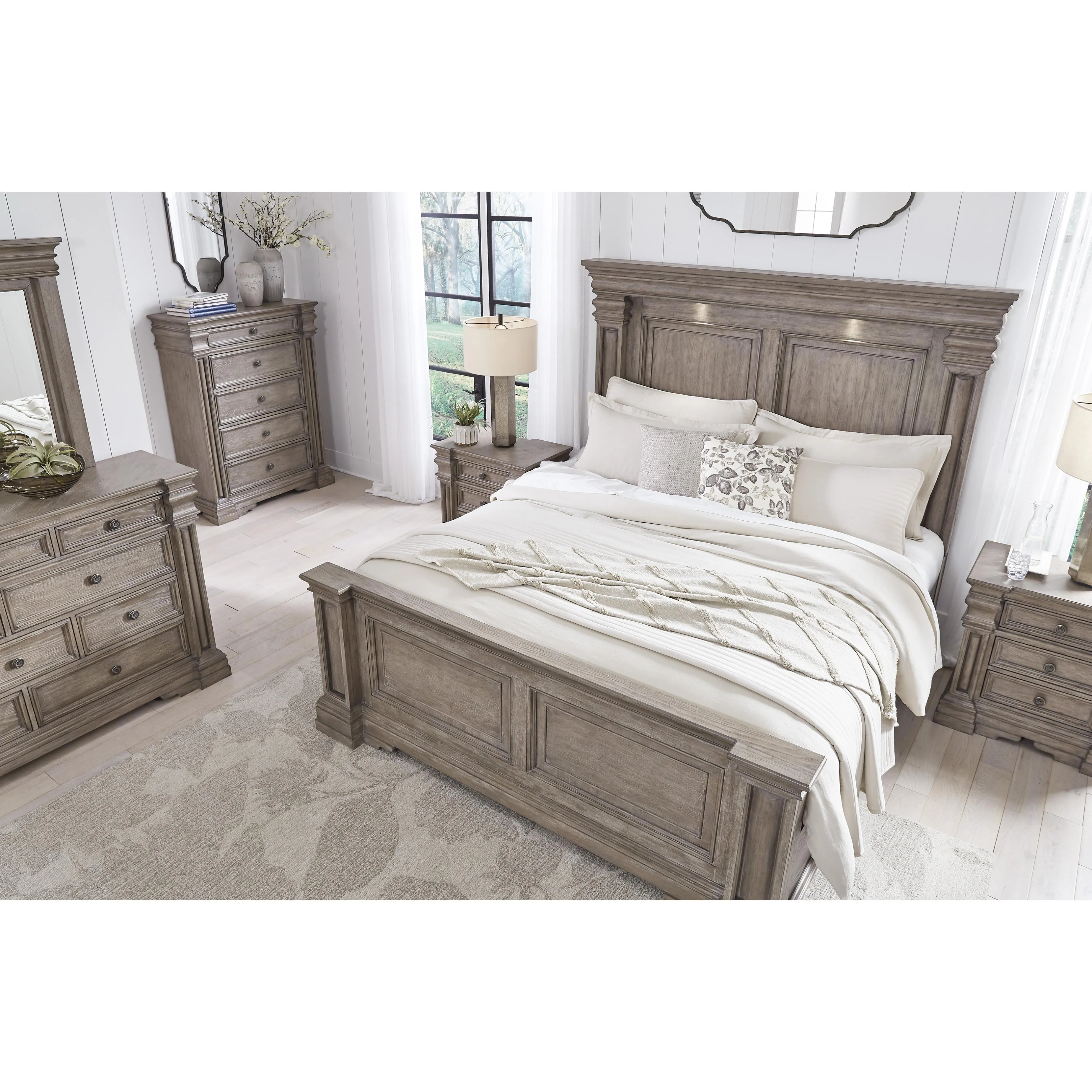 Signature Design by Ashley Blairhurst Queen Panel Bed B916-57/B916-54/B916-97