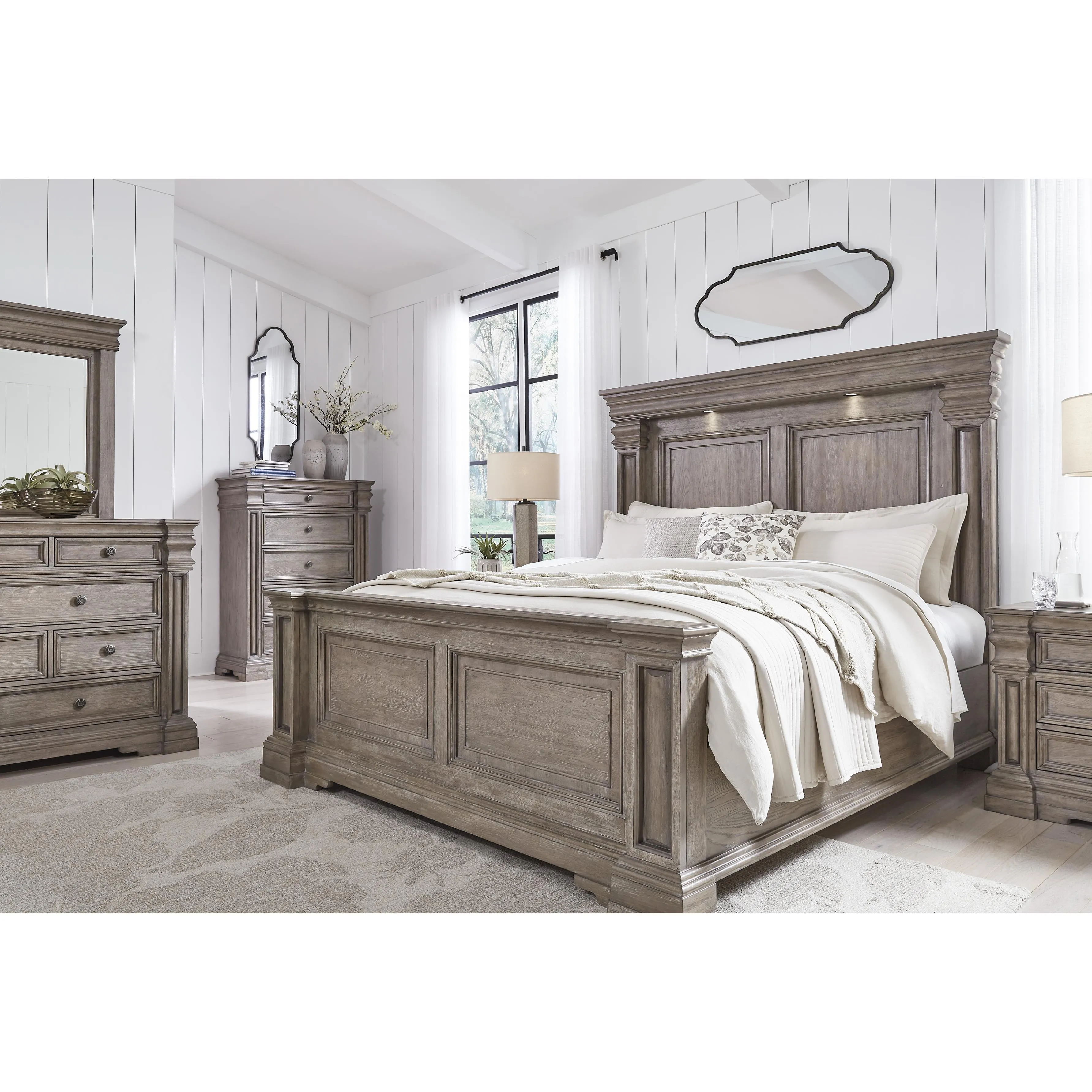 Signature Design by Ashley Blairhurst Queen Panel Bed B916-57/B916-54/B916-97